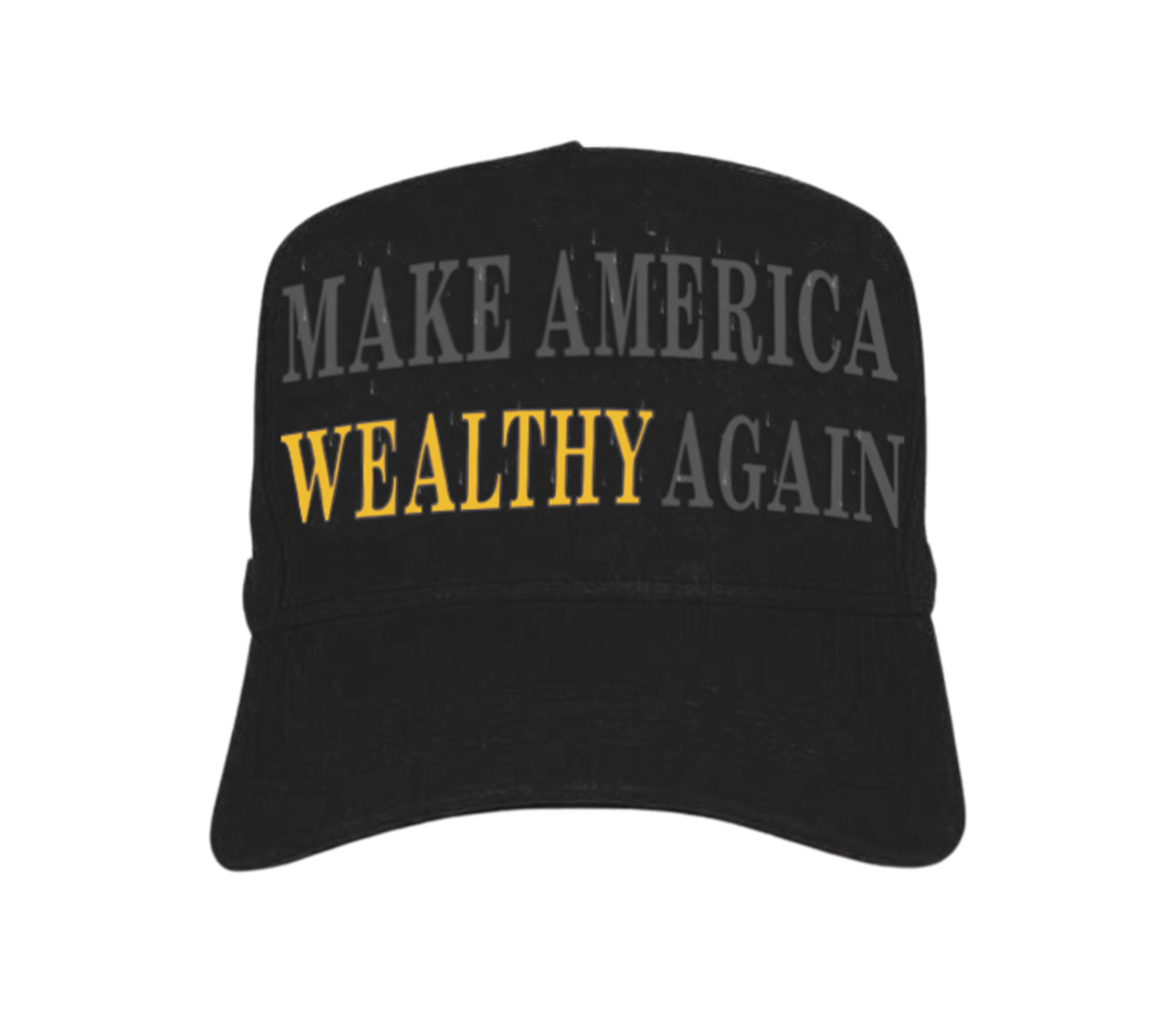 MAWA - Make America Wealthy Again - Black - AVAILABLE FOR LIMITED TIME