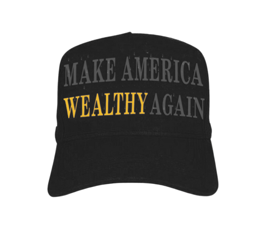 MAWA - Make America Wealthy Again - Black - AVAILABLE FOR LIMITED TIME