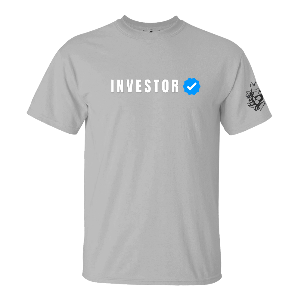 Investor Verified Grey t-shirt