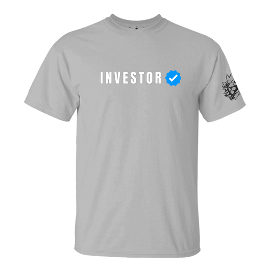 Investor Verified Grey t-shirt