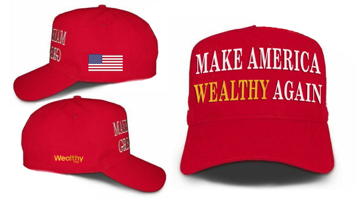 MAWA - Make America Wealthy Again - Red - AVAILABLE FOR LIMITED TIME